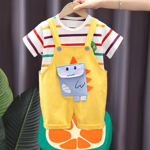 Children's Suit Pocket Dragon Straps